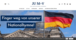 Desktop Screenshot of ju-mv.de